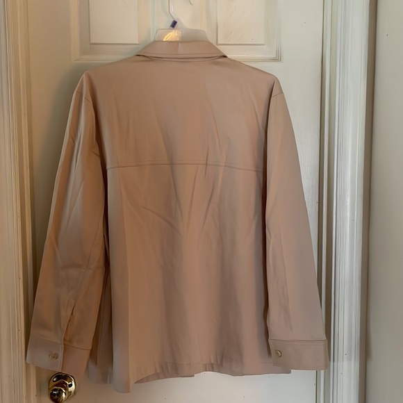 Company Ellen Tracy size 14 Oversized Shackleton in light tan - Picture 5 of 8